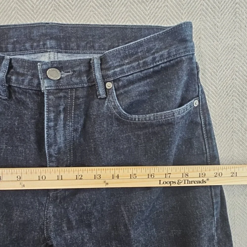 Banana Republic Jeans‎ Men's 31W 30L Dark Wash Straight Leg Classic Fit EUC LN